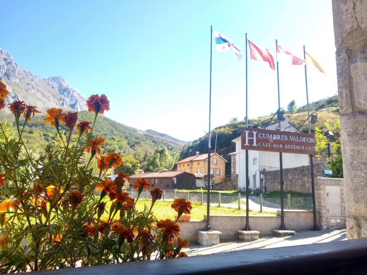 Hotel Cumbres de Valdeón Posada De Valdeon Exterior foto
